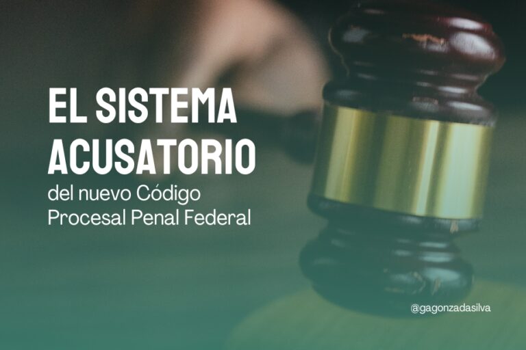 El sistema acusatorio del nuevo Código Procesal Penal Federal – Derecho ...